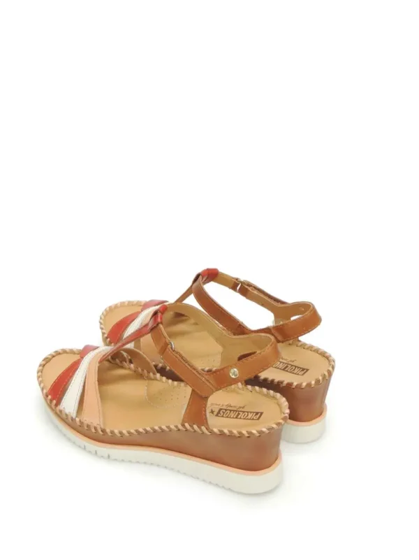 Discount SANDALIAS   W3Z-1776C1 PIEL ROJO Mujer Mujer