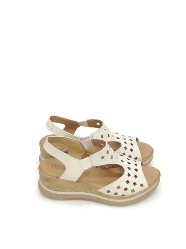 Sale SANDALIAS   5020 PIEL CREMA Mujer Mujer