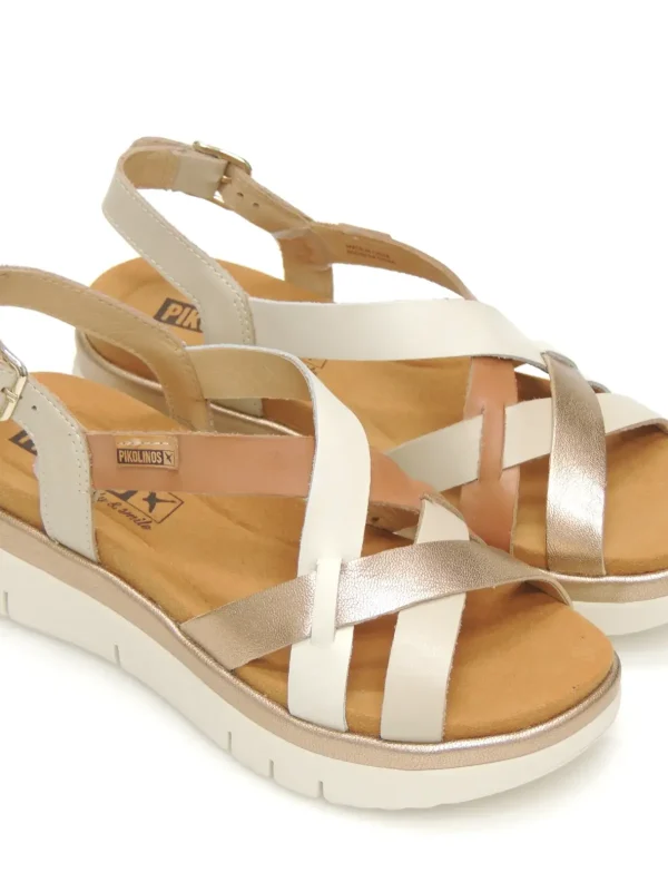 Discount SANDALIAS PLATAFORMA W4N-0650C1 PIEL MARFIL Mujer Mujer