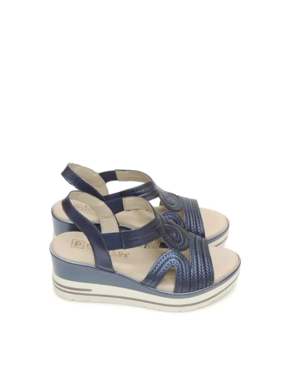 Online SANDALIAS PLATAFORMA 2613 PIEL MARINO Mujer Mujer