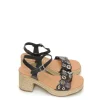 Hot SANDALIAS PLATAFORMA 5232 PIEL NEGRO Mujer Mujer