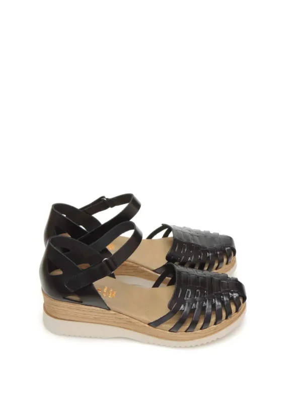 New SANDALIAS   2954-001 PIEL NEGRO Mujer Mujer