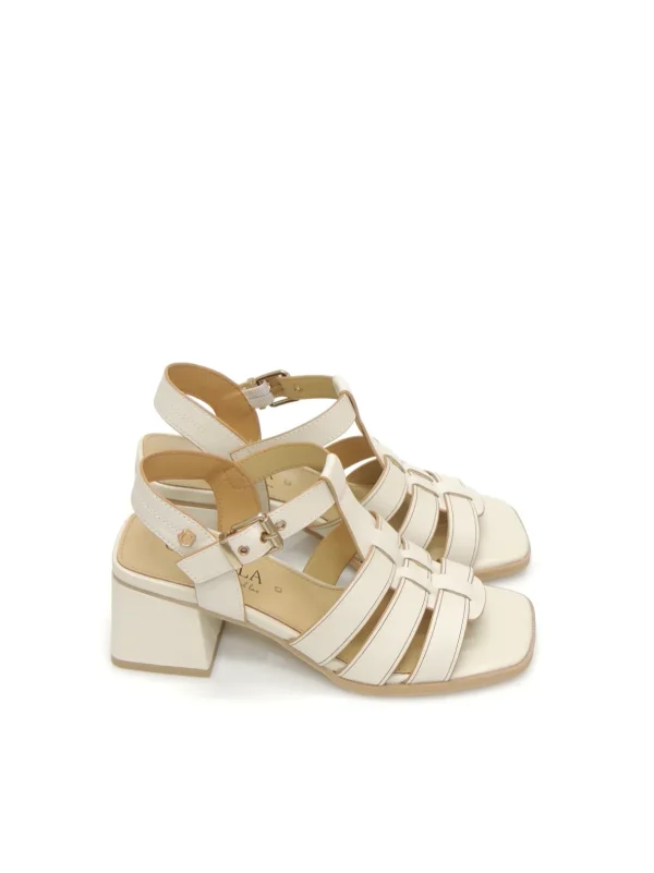 Discount SANDALIAS ROMANAS 161601-02 PIEL HIELO Mujer Mujer