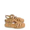 Clearance SANDALIAS ROMANAS 161398-01 PIEL CAMEL Mujer Mujer