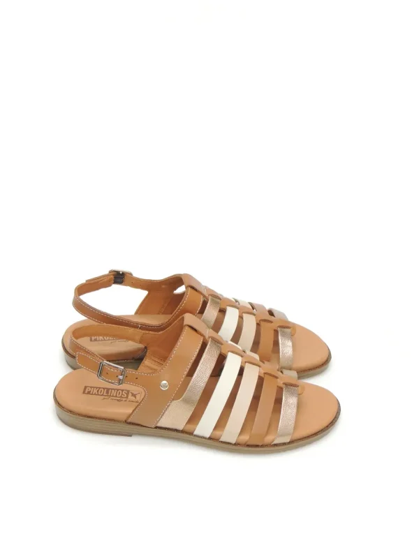 Clearance SANDALIAS ROMANAS W8Q-0799C2 PIEL CUERO Mujer Mujer