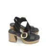 Clearance SANDALIAS   5395 PIEL NEGRO Mujer Mujer