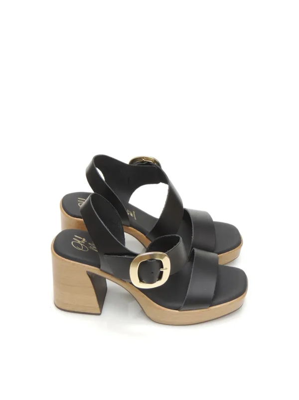 Clearance SANDALIAS   5395 PIEL NEGRO Mujer Mujer