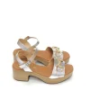 Online SANDALIAS   5383 PIEL PLATA Mujer Mujer