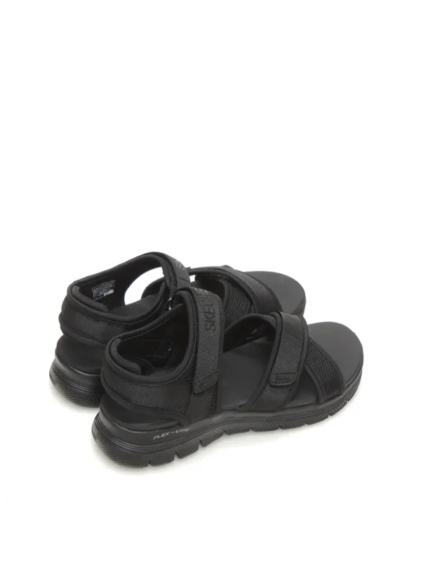 New SANDALIAS   119487 TEXTIL NEGRO Mujer Mujer