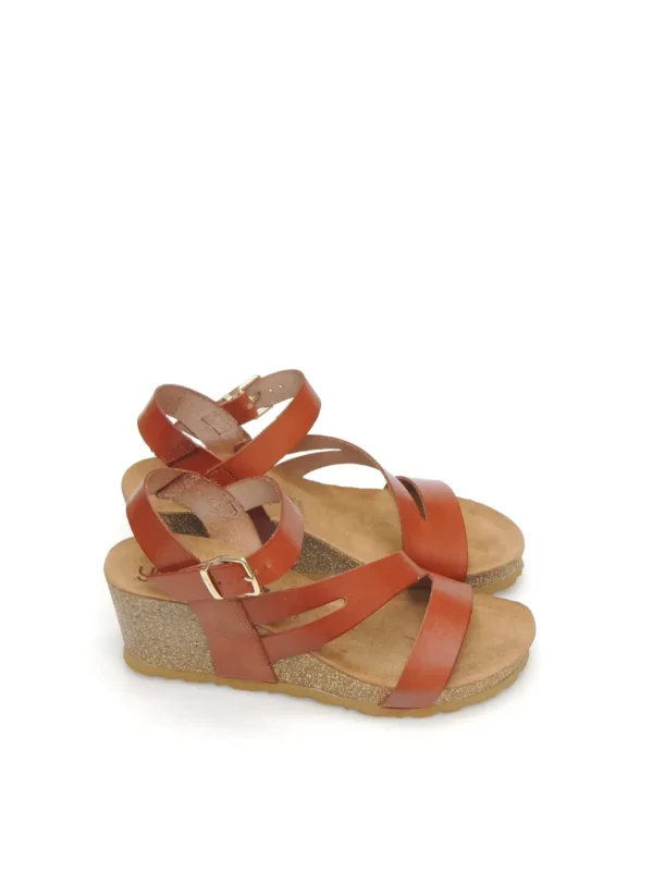 Discount SANDALIAS   CADIZ-302 PIEL CUERO Mujer Mujer