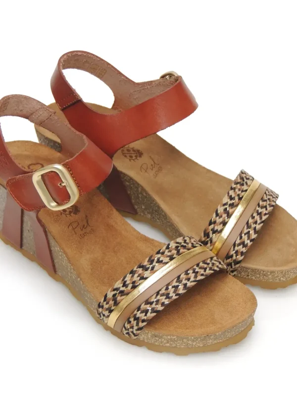 Online SANDALIAS   CADIZ-306 PIEL CUERO Mujer Mujer