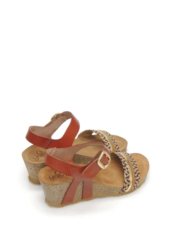 Online SANDALIAS   CADIZ-306 PIEL CUERO Mujer Mujer