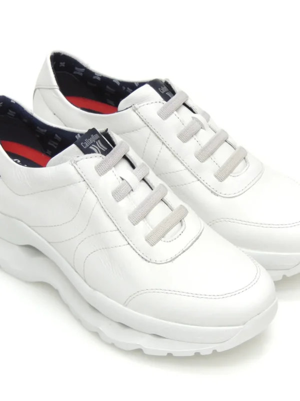 Best SNEAKERS   18822 PIEL BLANCO Mujer Sneakers