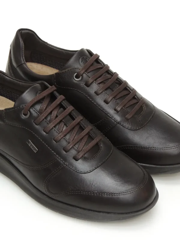 Fashion SNEAKERS   C185-18 PIEL MARRON Hombre Sneakers