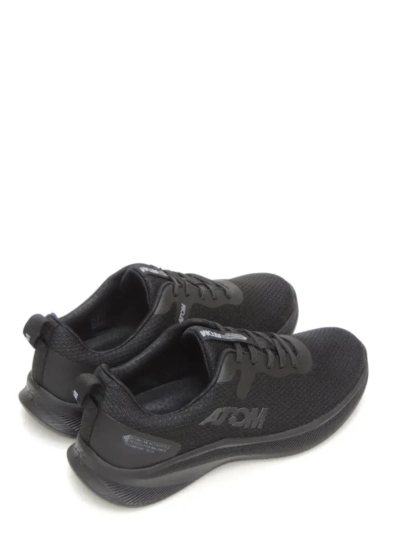 Outlet SNEAKERS   AT126 TEXTIL NEGRO Hombre Sneakers