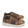 Clearance SNEAKERS   F2043 PIEL CAMEL Hombre Sneakers