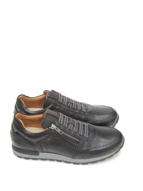 Hot SNEAKERS   636-11 PIEL NEGRO Hombre Sneakers