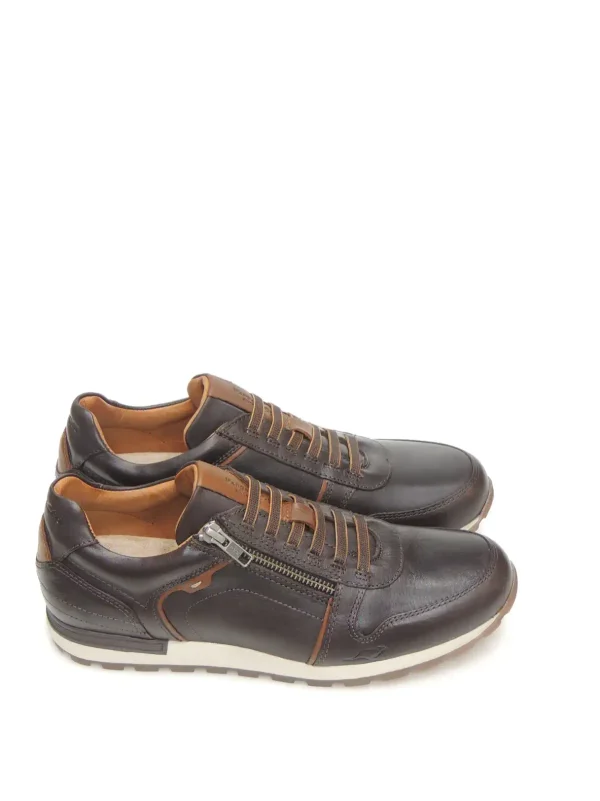 Discount SNEAKERS   636-18 PIEL MARRON Hombre Sneakers