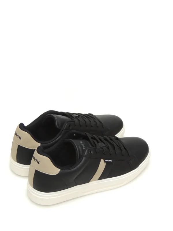 Clearance SNEAKERS   235431 H-I24 POLIPIEL NEGRO Hombre Sneakers