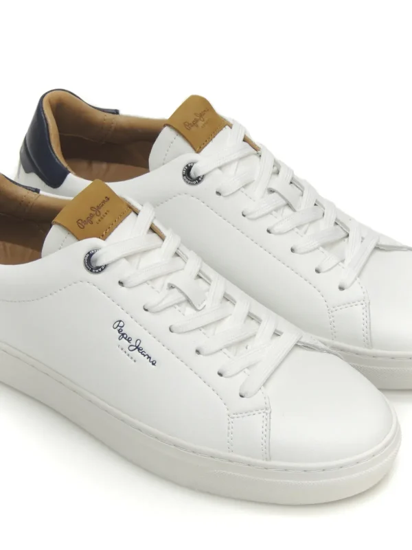 Outlet SNEAKERS   PMS00020 POLIPIEL BLANCO Hombre Sneakers