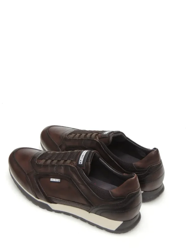 Discount SNEAKERS   M5N-6247C1 PIEL MARRON Hombre Sneakers