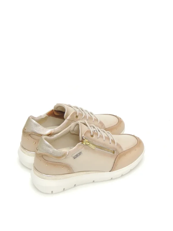 Online SNEAKERS   W2A-6596C1 PIEL BLANCO Mujer Sneakers