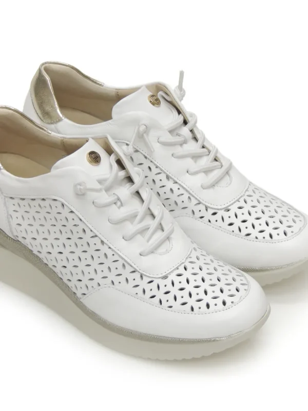 Discount SNEAKERS   5664 PIEL BLANCO Mujer Mujer