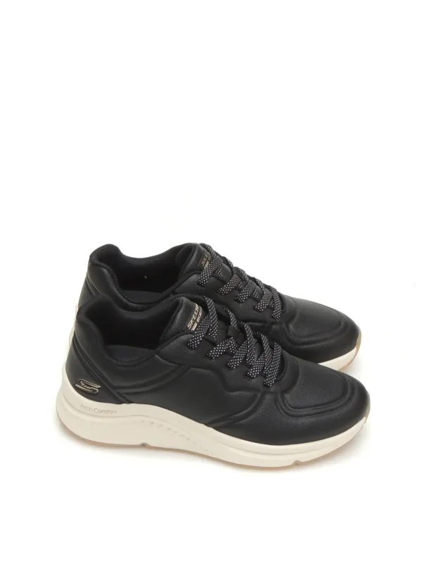 Discount SNEAKERS   117560 POLIPIEL NEGRO Mujer Sneakers