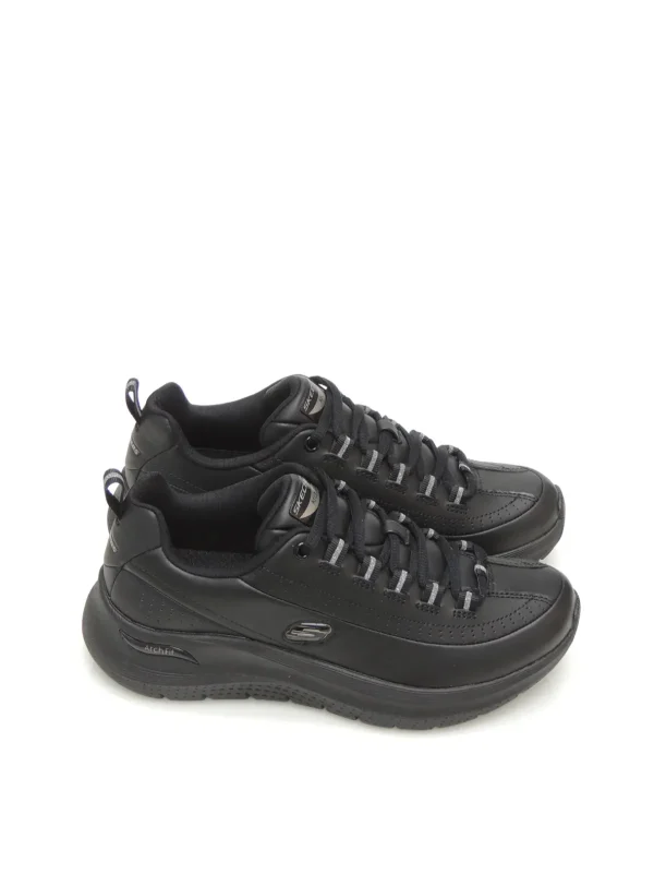 Hot SNEAKERS   150061 POLIPIEL NEGRO Mujer Sneakers