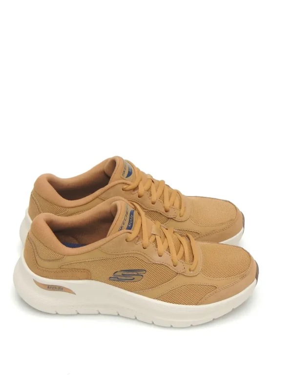 Fashion SNEAKERS   232702 TEXTIL CAMEL Hombre Sneakers