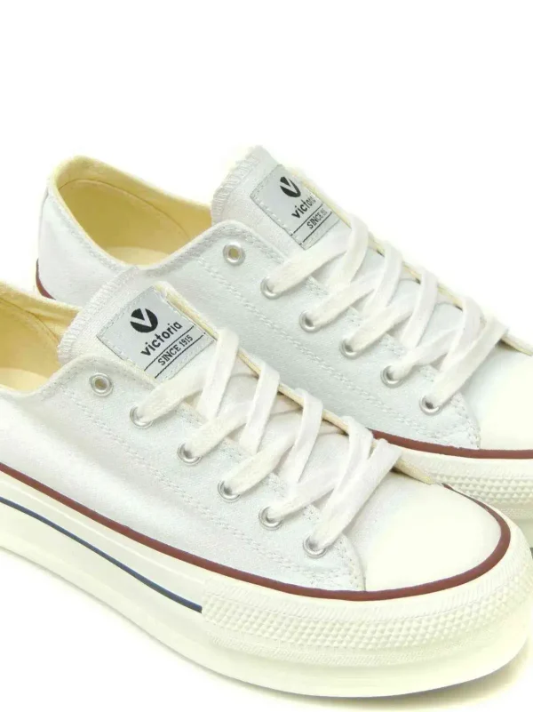 Best SNEAKERS   1061100 LONA BLANCO Mujer Sneakers