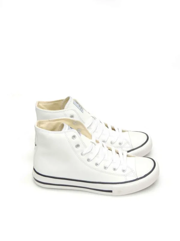 Discount SNEAKERS   1065175 POLIPIEL BLANCO Mujer Sneakers