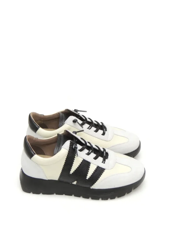 New SNEAKERS   A-2476 PIEL BLANCO Mujer Sneakers