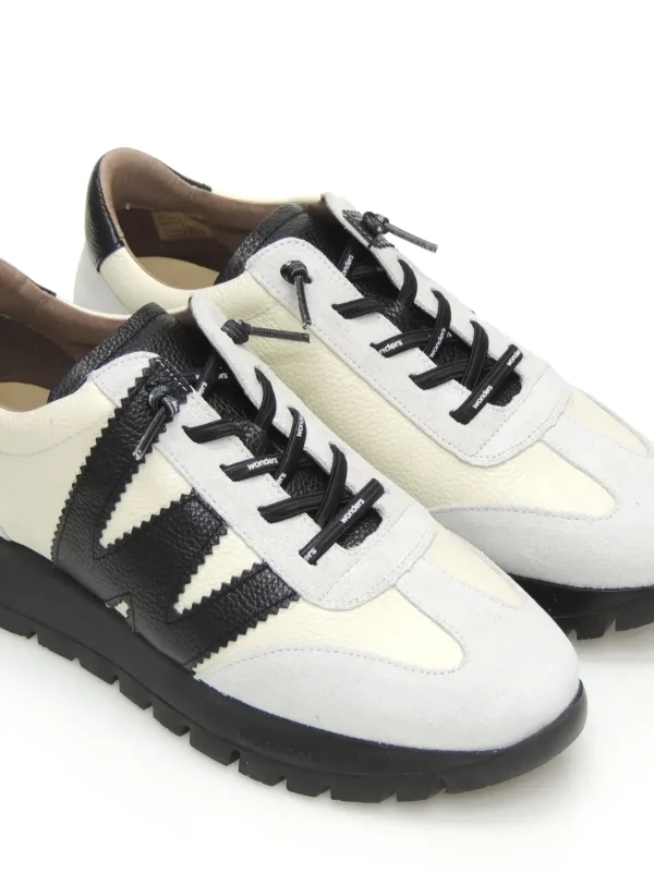 New SNEAKERS   A-2476 PIEL BLANCO Mujer Sneakers