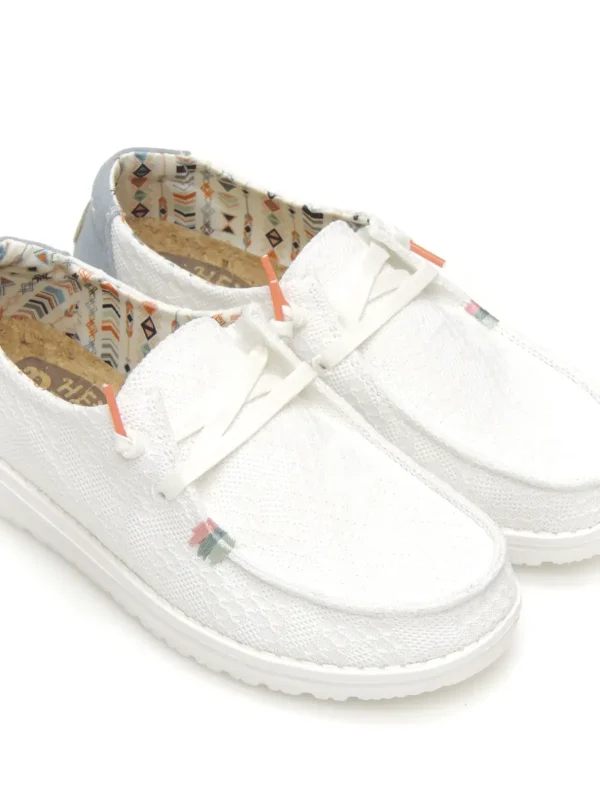 Fashion WALLABEE   HD40054 TEXTIL BLANCO Mujer Mujer