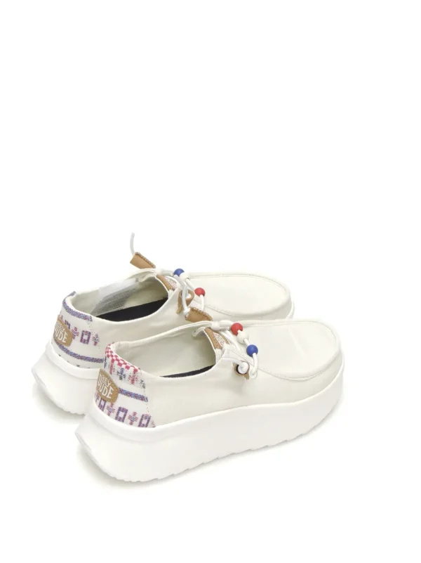 Hot WALLABEE   HD40739 TEXTIL BLANCO Mujer Mujer