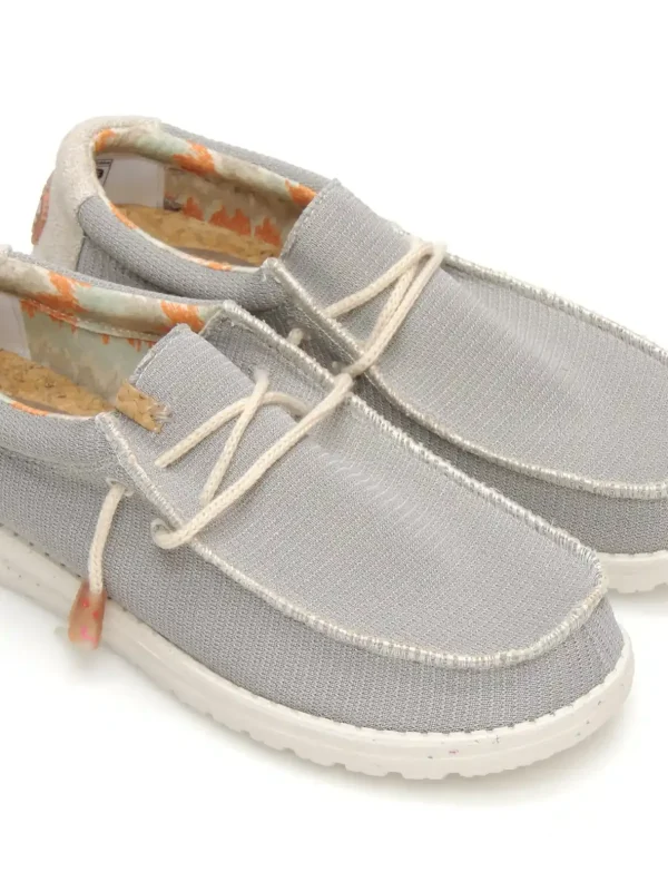 New WALLABEE   HD40007 TEXTIL GRIS Hombre Hombre