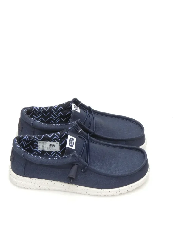 Discount WALLABEE   HD40700 TEXTIL MARINO Hombre Hombre