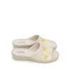 Clearance ZAPATILLAS ESTAR EN CASA 9661-720 TEXTIL BEIGE Mujer Mujer