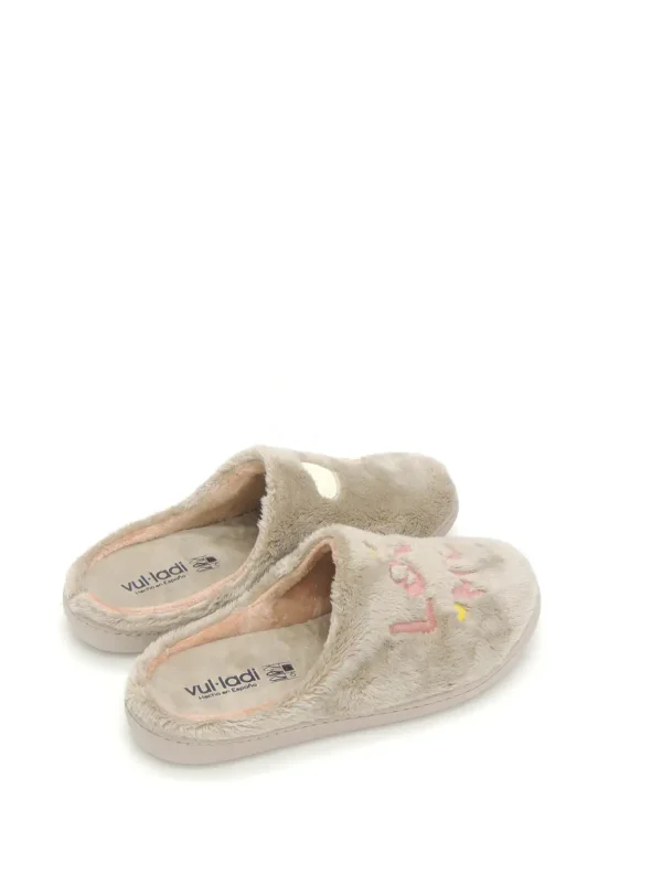 Online ZAPATILLAS ESTAR EN CASA 6394-123 TEXTIL TAUPE Mujer Zapatillas