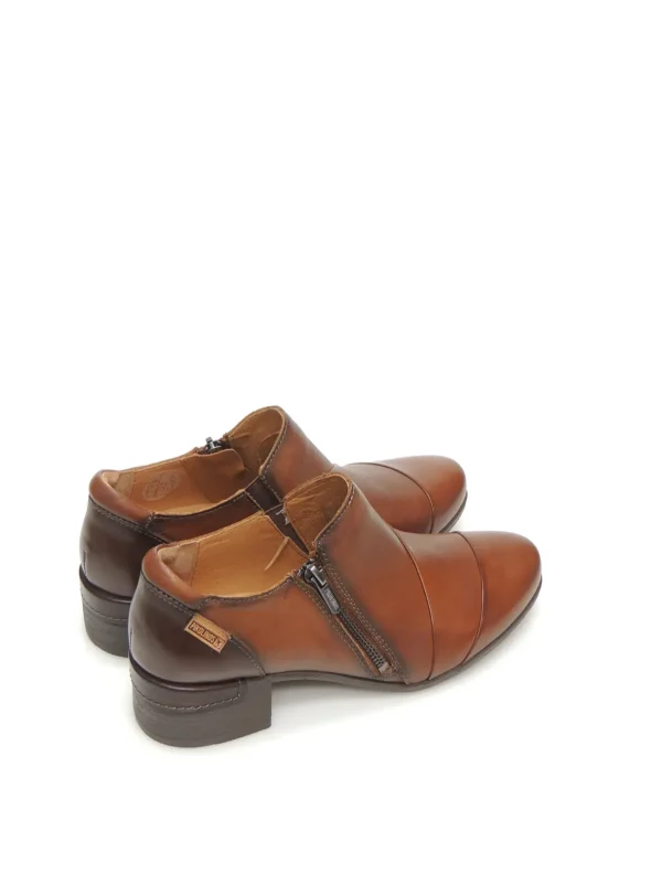 Discount ZAPATOS ABOTINADOS W6W-5673C1 PIEL CUERO Mujer Zapatos