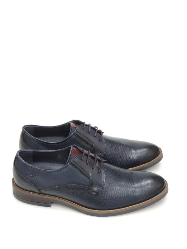 New ZAPATOS BLUCHER F1631 PIEL MARINO Hombre Hombre