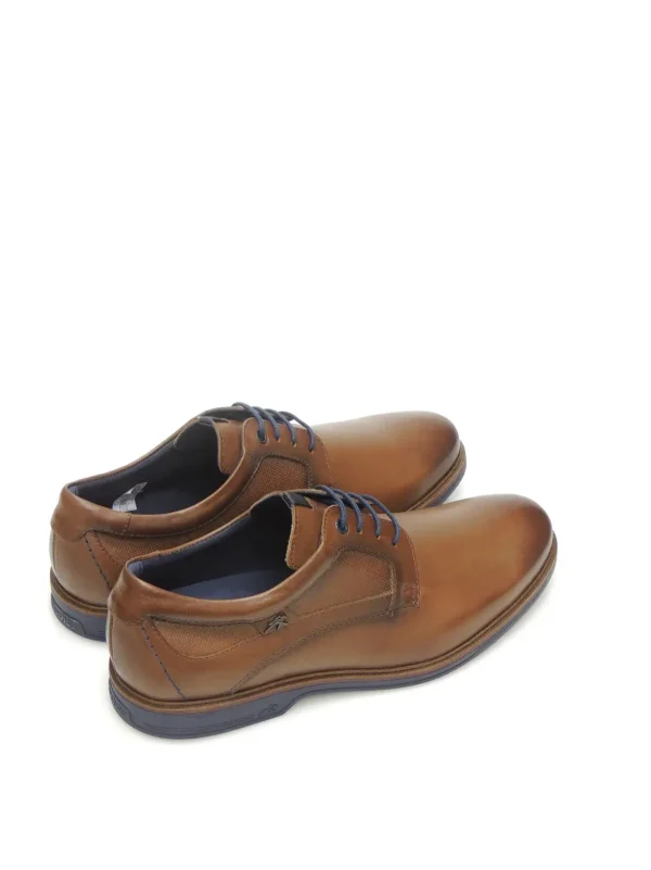 Discount ZAPATOS BLUCHER F1857 PIEL CAMEL Hombre Zapatos