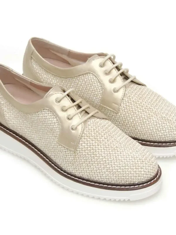 Online ZAPATOS BLUCHER 5100 PIEL BEIGE Mujer Mujer