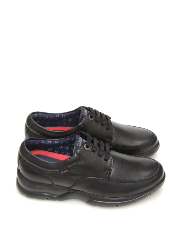 Fashion ZAPATOS DERBY 55600 PIEL NEGRO Hombre Zapatos