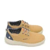 Online ZAPATOS DERBY T631 LONA MOSTAZA Hombre Hombre