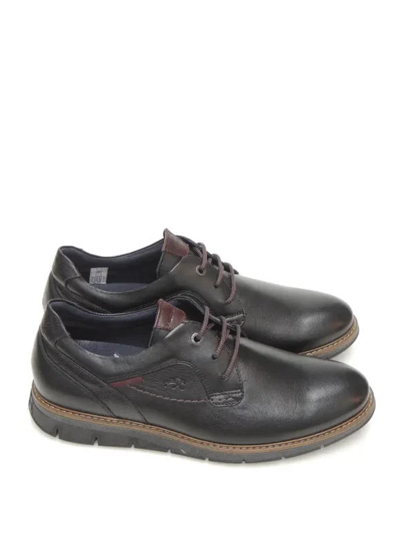 Online ZAPATOS DERBY F0974 PIEL NEGRO Hombre Zapatos