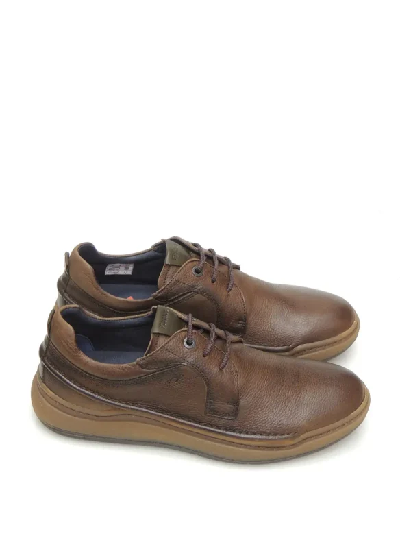 Clearance ZAPATOS DERBY F2033 PIEL MARRON Hombre Zapatos