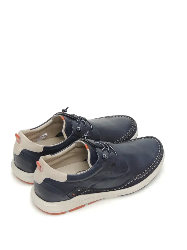 Hot ZAPATOS DERBY F1986 PIEL MARINO Hombre Hombre