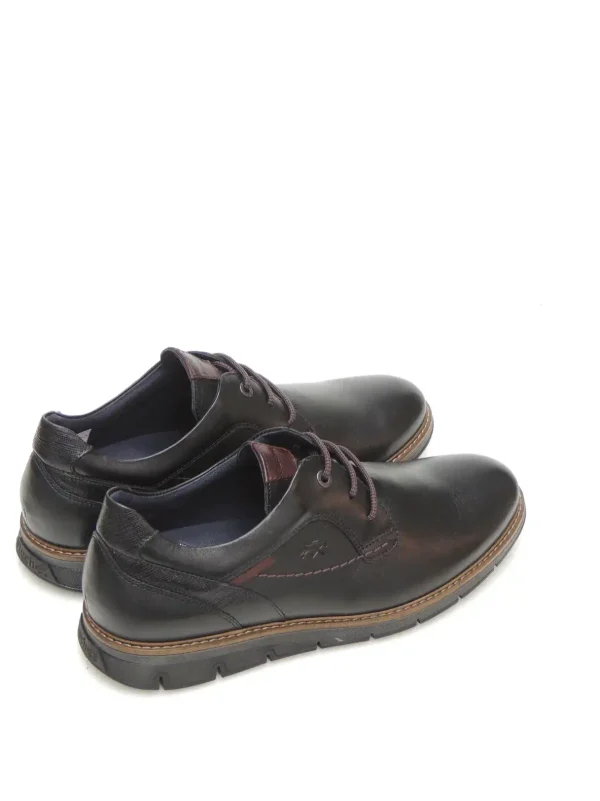 Online ZAPATOS DERBY F0974 PIEL NEGRO Hombre Zapatos